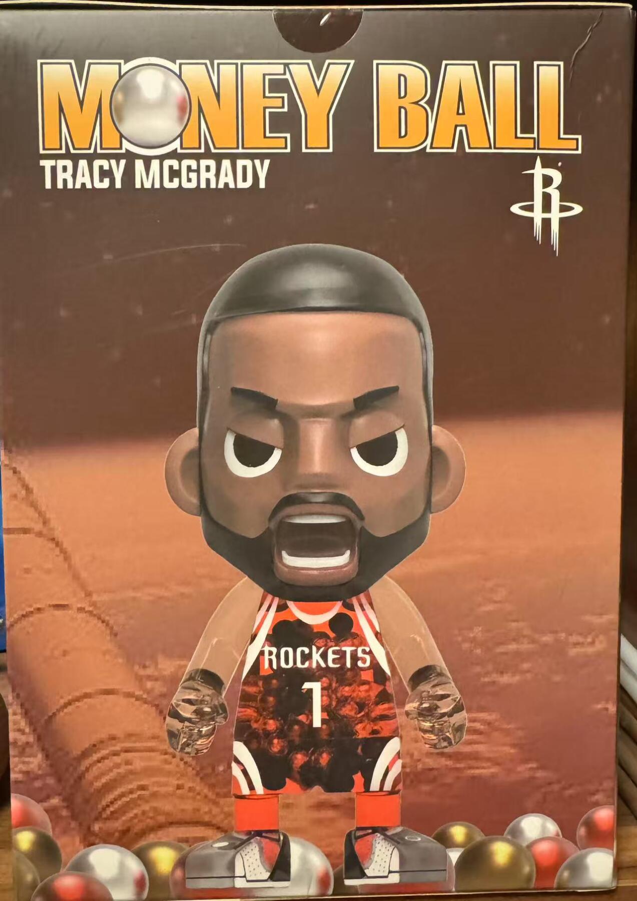 零元拍：‌  特雷西-麦克格雷迪！t-mac! 麦迪亲签王牌化身MoneyBall休斯顿火箭版本（三个版本陆续上拍），7×All NBA别注！中娃篮球手办