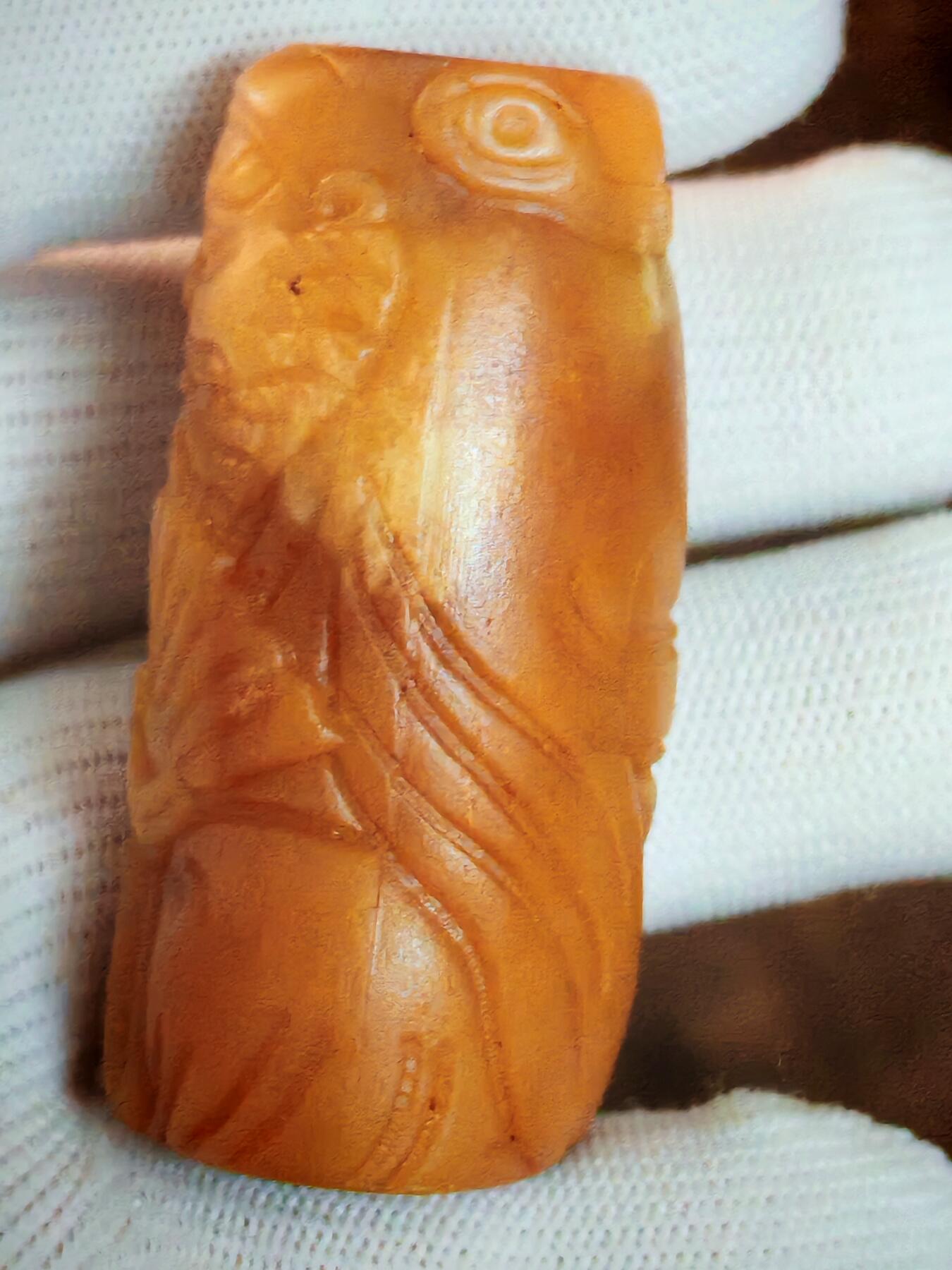 ❤️精工驼骨满工钟馗手把件(33012)尺寸55*27mm