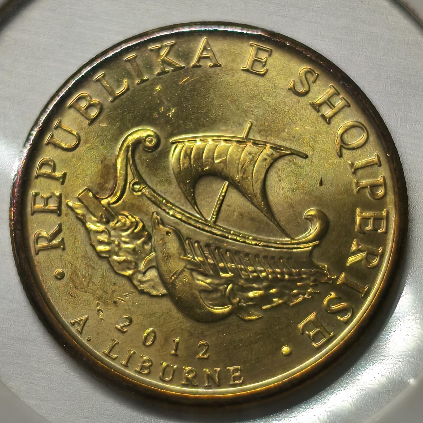 Krab外币市集Vol.17 阿尔巴尼亚2012年20列克