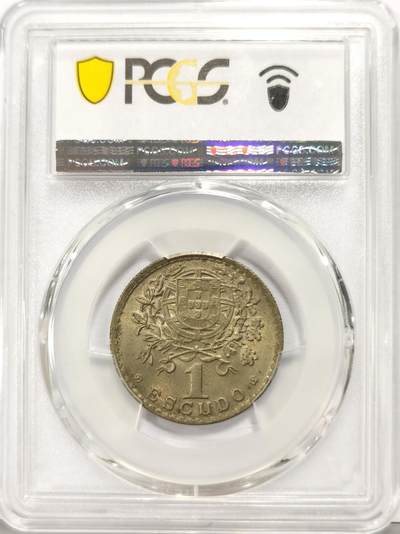 博洋堂世界钱币拍卖第129期（全场包邮） PCGS MS65 葡萄牙1951年1埃斯库多（PC错标为5埃斯库多）