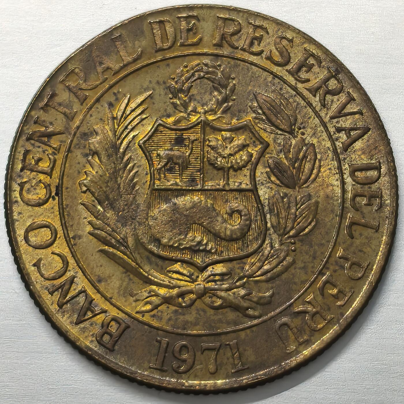 Krab外币市集Vol.17 秘鲁1971年1索尔