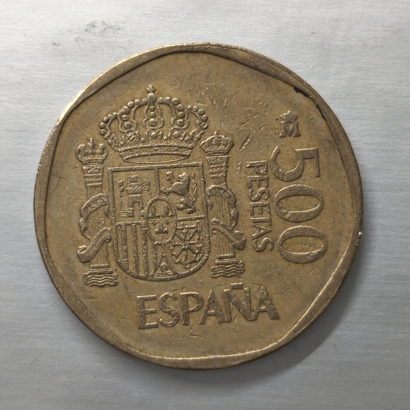 Krab外币市集Vol.17 西班牙1998年500比塞塔