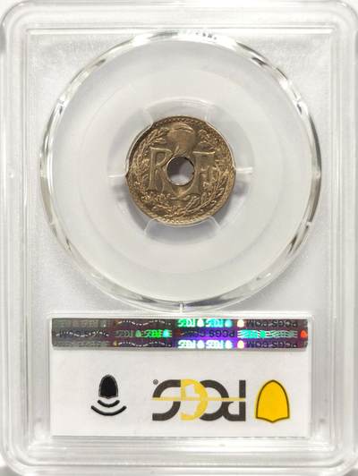 博洋堂世界钱币拍卖第129期（全场包邮） PCGS MS65 法国1920年5C