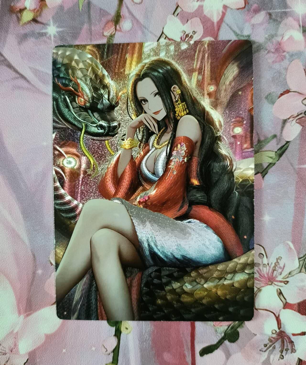 龙虎卡牌第44场 （无佣金，满120包邮，欢迎送拍） 粗闪 奇点 海贼王女帝汉库克