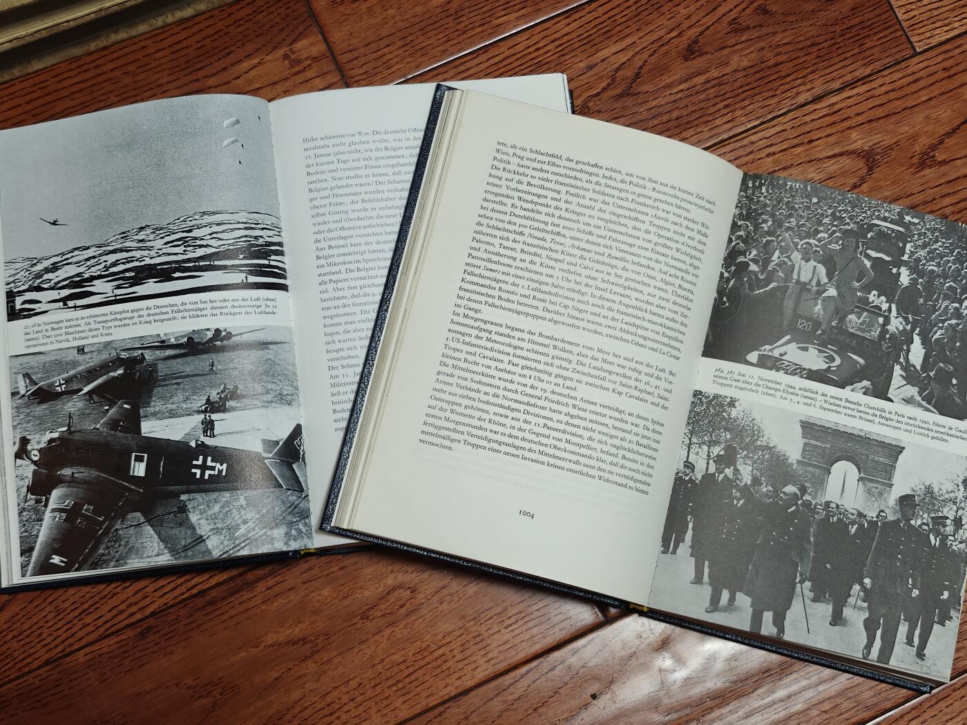 世界精品徽章拍卖～盛夏专场 德语原版二战记录，两本很厚很厚的书，喜欢研究战争史的强推