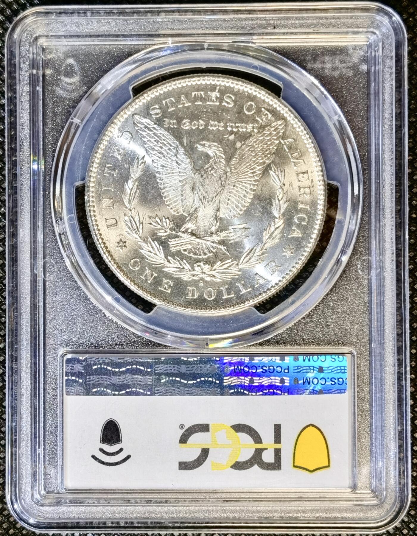  甄臻铺-世界币章拍卖（第23期），送拍享返佣金等优惠多多 PCGS-MS63 1878年S版摩根，发行首年，PL质感地板，模具很新，细节极好