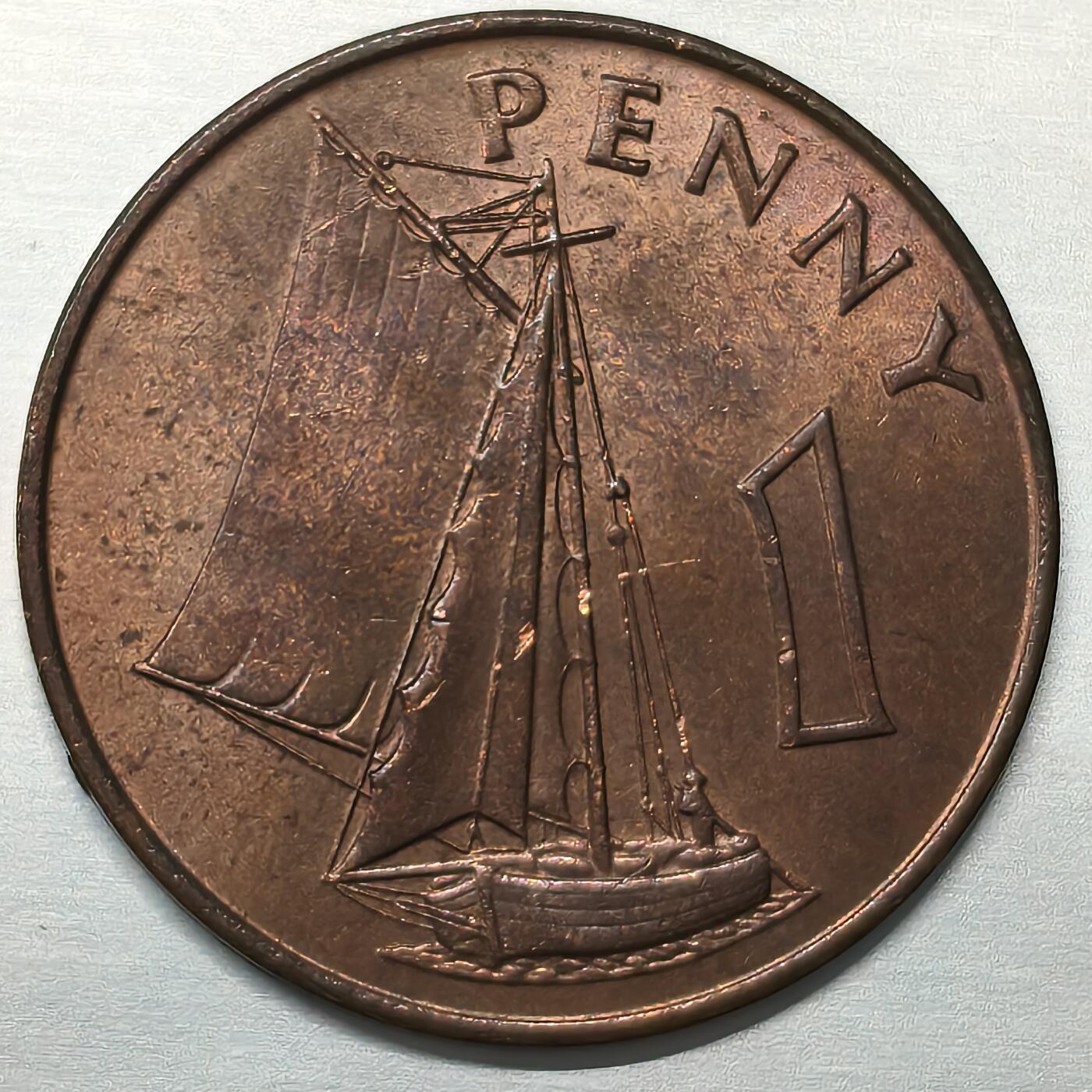 Krab外币市集Vol.17 冈比亚1966年1便士