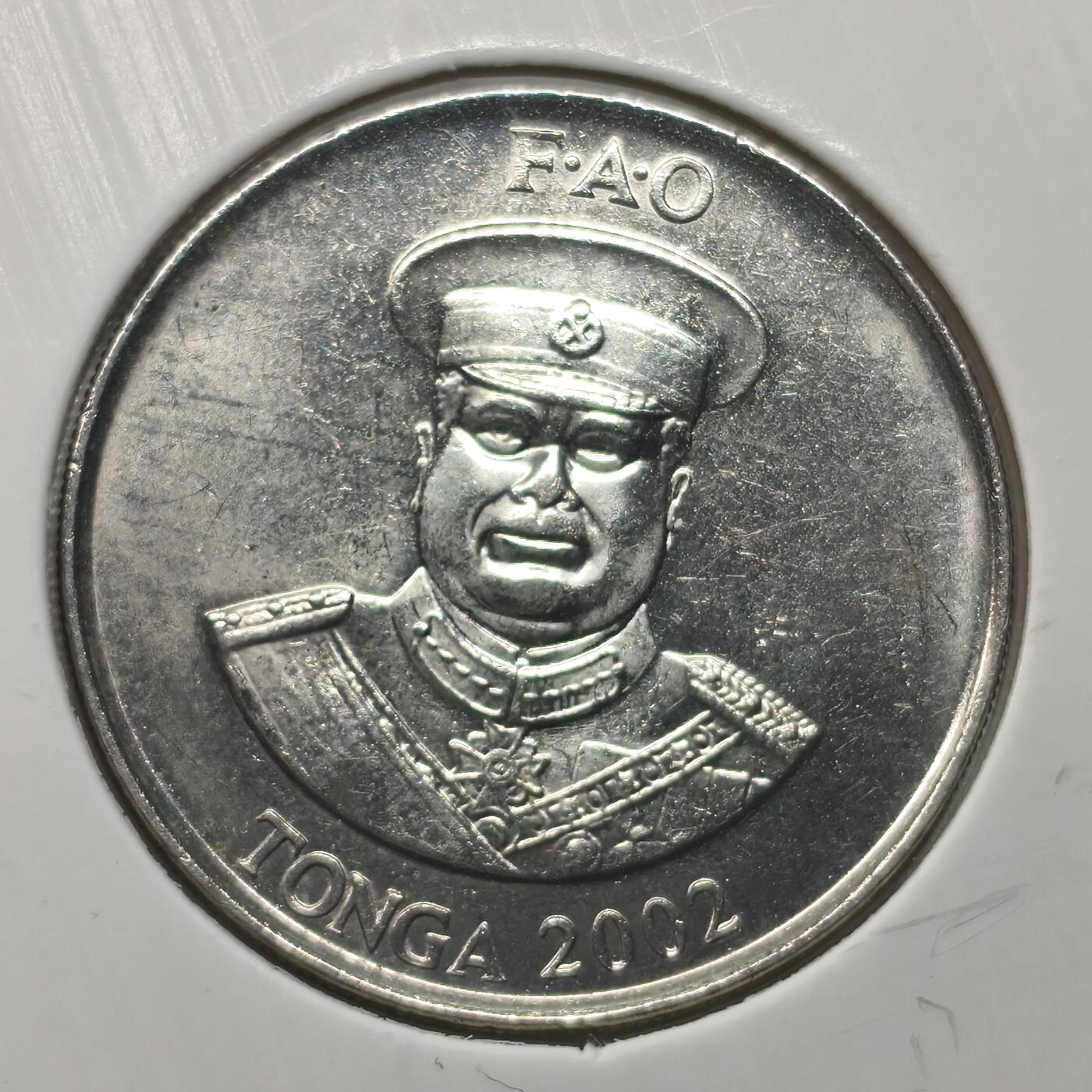 Krab外币市集Vol.17 汤加2002年20分FAO