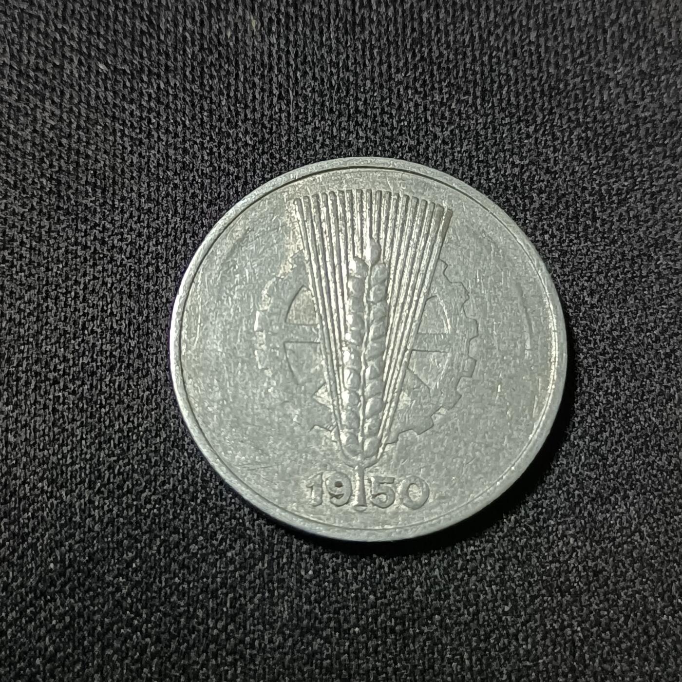 【游宝拍卖】乙巳蛇年53期 周六集拍 德国-10分 1950年 老版国徽