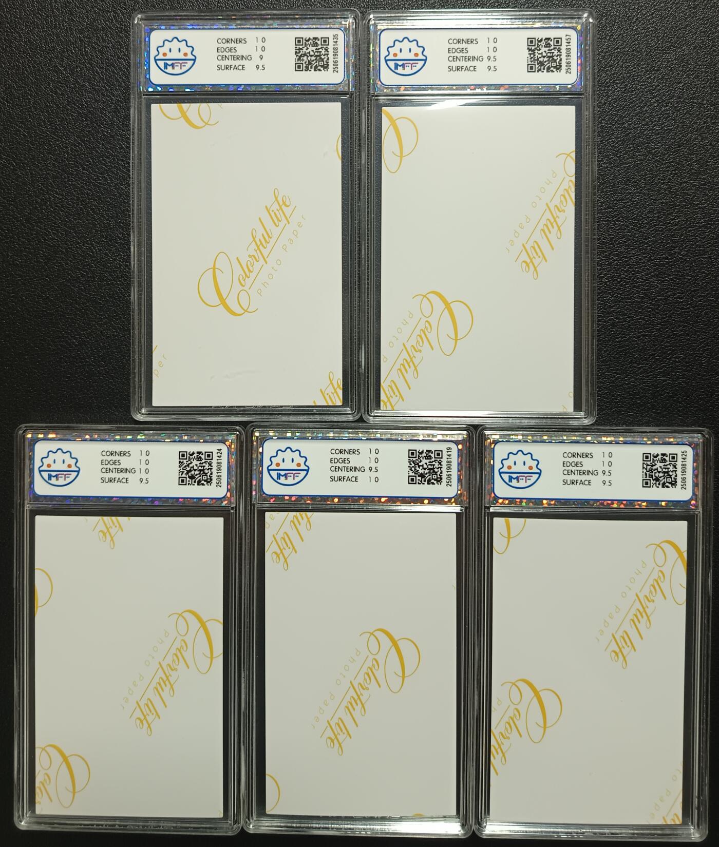 天玑星卡拍第一百零二期《7.7周一截拍》持续收拍收评中 满赠卡需备注 海温利×范海带 第二弹 范海带 照片卡 CCG评级卡五张