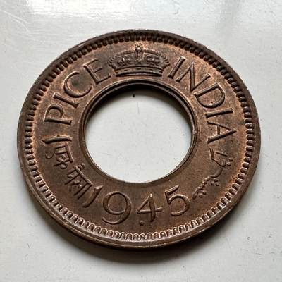 🌹外币初藏🌹🐯2026年第14场  每周二四六晚8️⃣点 接代拍 - 英属印度1945年一派沙