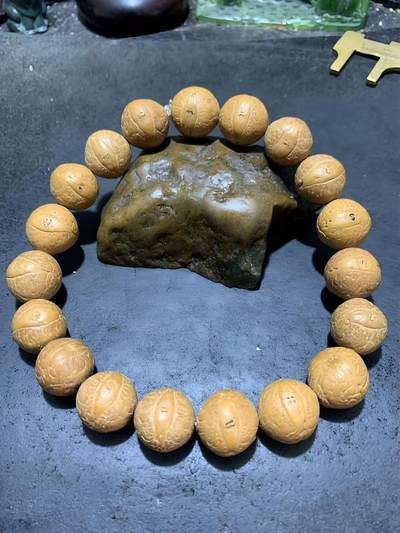 仅此一条，精美高圆度尼泊尔凤眼菩提单圈手串一条！ - 仅此一条，精美高圆度尼泊尔凤眼菩提单圈手串一条！
