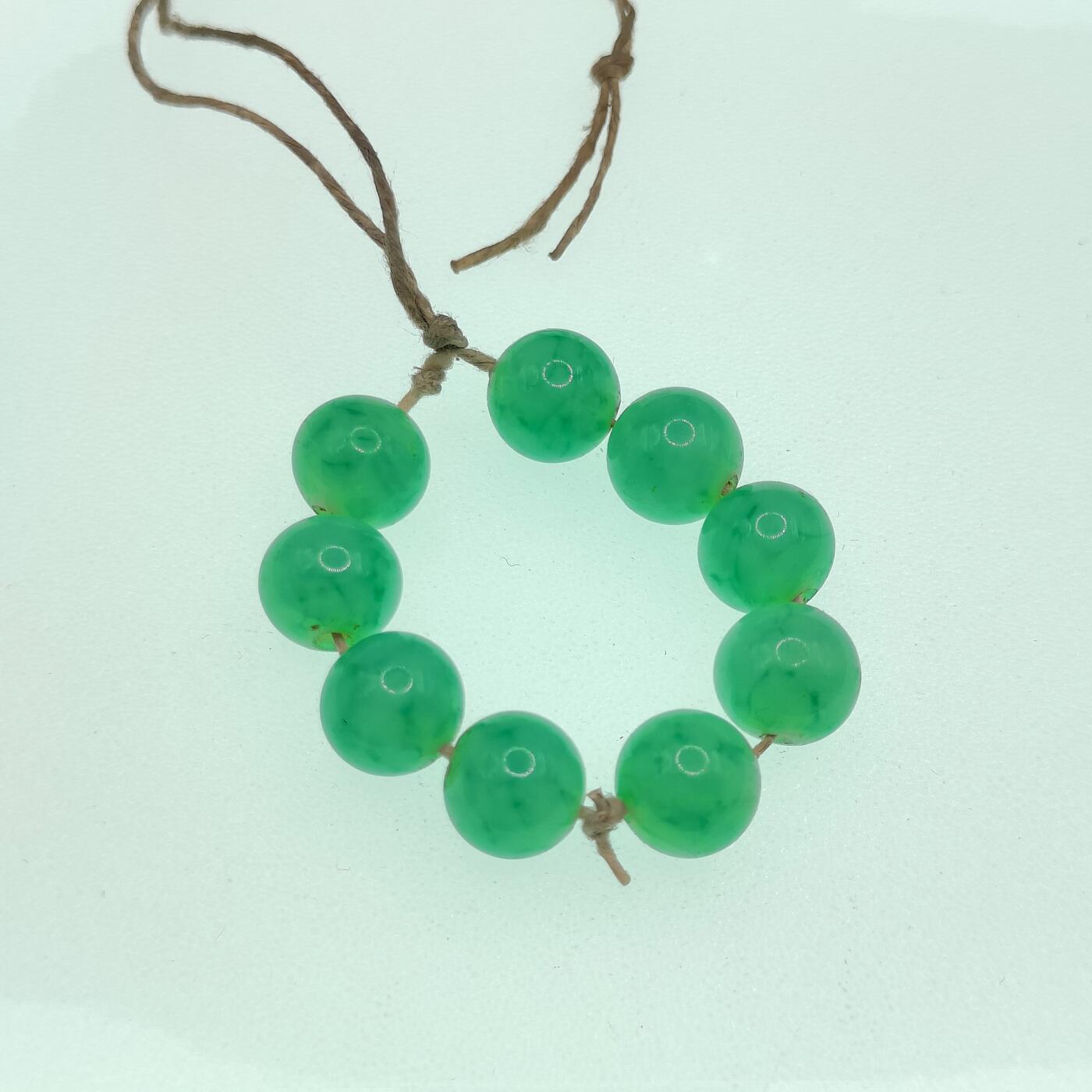 0元起拍勋章 第274期 咸鱼国勋章拍卖专场 7月6日（周日）下午6：00开始 日本大正时期古董琉璃珠一串