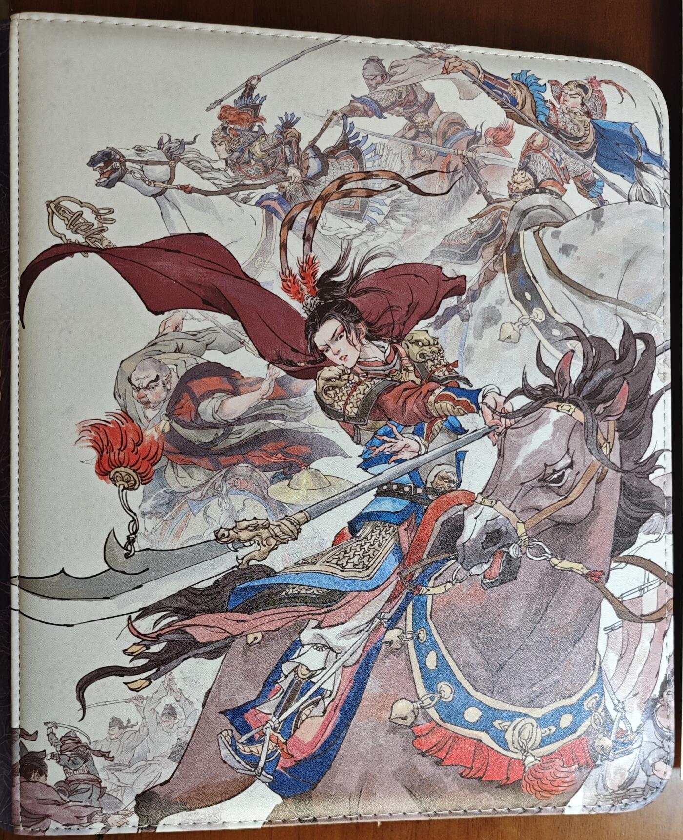 白泽拍卖卡牌手绘专场第20期（夕阳已下月初生，小暑才交雨渐晴） 2024 超吉梦 原创收藏卡出品 薛家将收藏卡册1套 内不带卡页