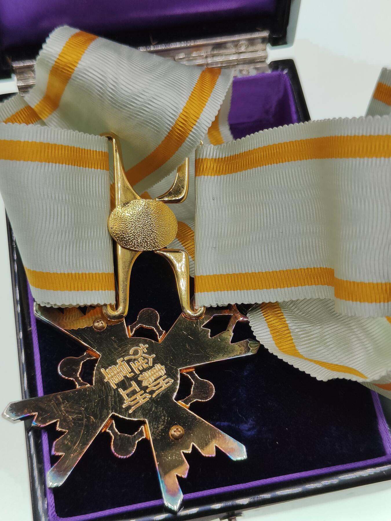 0元起拍勋章 第274期 咸鱼国勋章拍卖专场 7月6日（周日）下午6：00开始 美品三等瑞宝章银制带盒