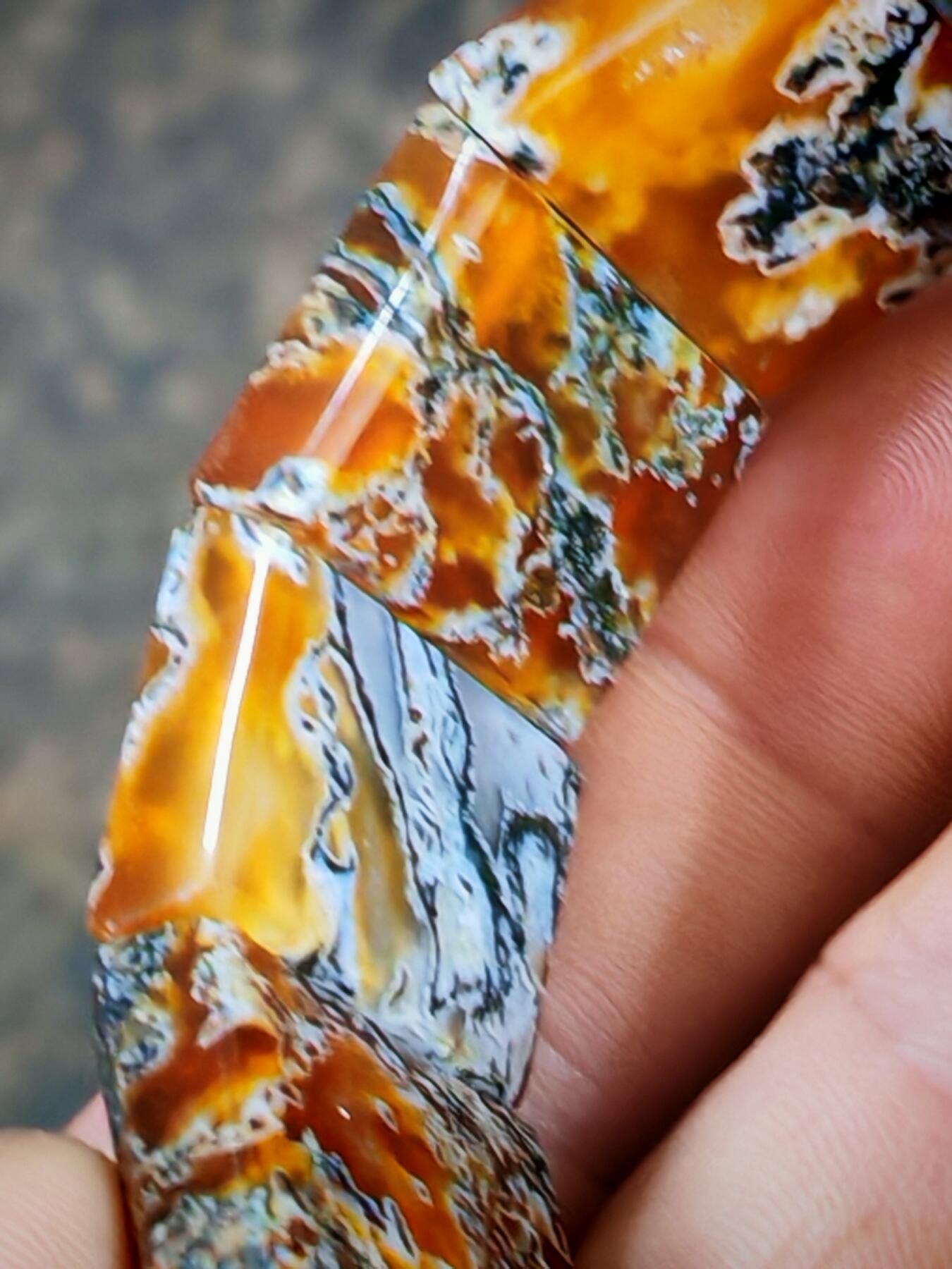 ❤️红油水草精工倒八棱大手排(30121)尺寸24*19*9㎜数量12块重量97g