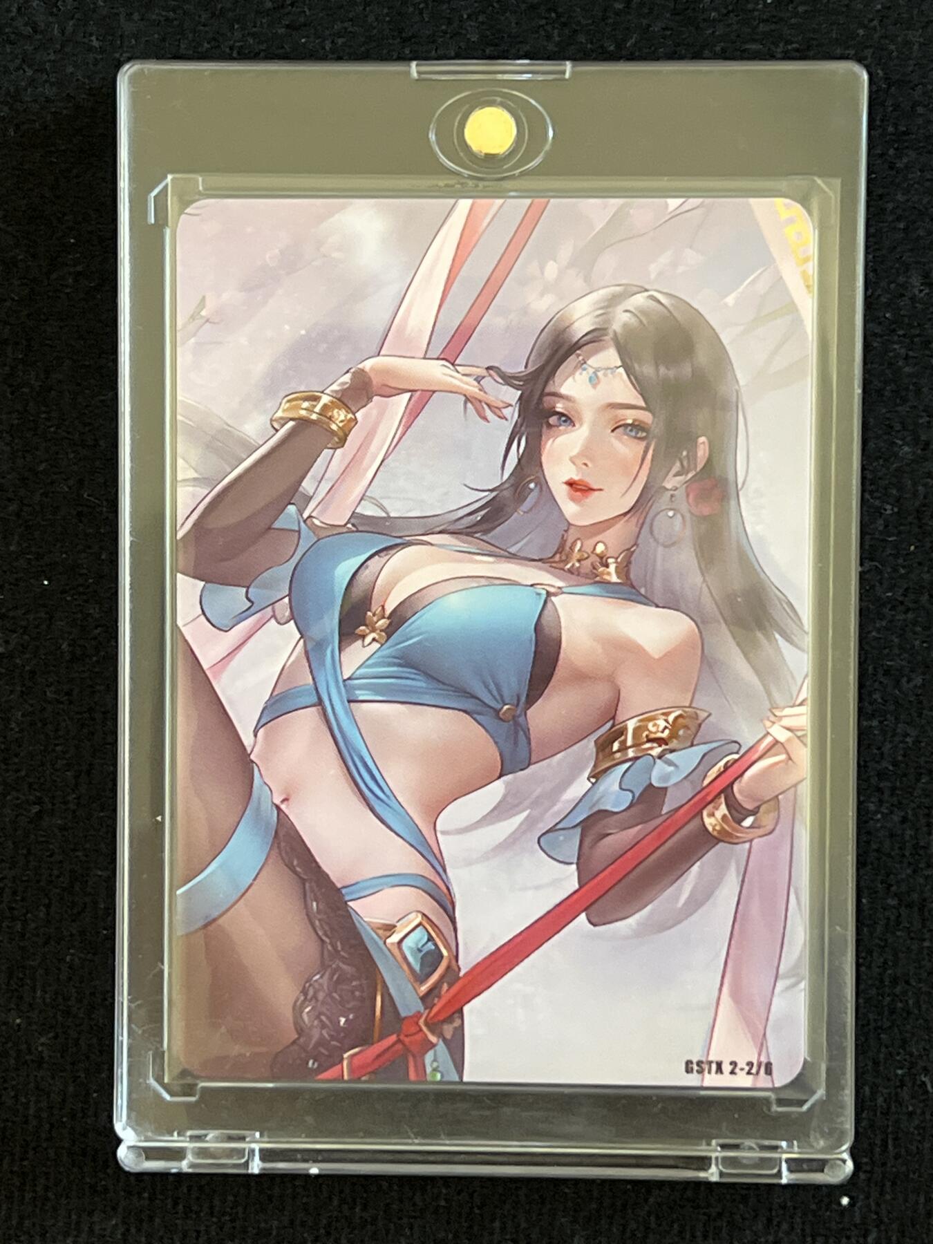 卡牌发烧友第7期（收拍品，各类国潮卡牌，不寄存，自制卡难免瑕疵，可能存在出厂瑕疵，品控介意勿拍！） 妹卡 双面 古风 带卡砖