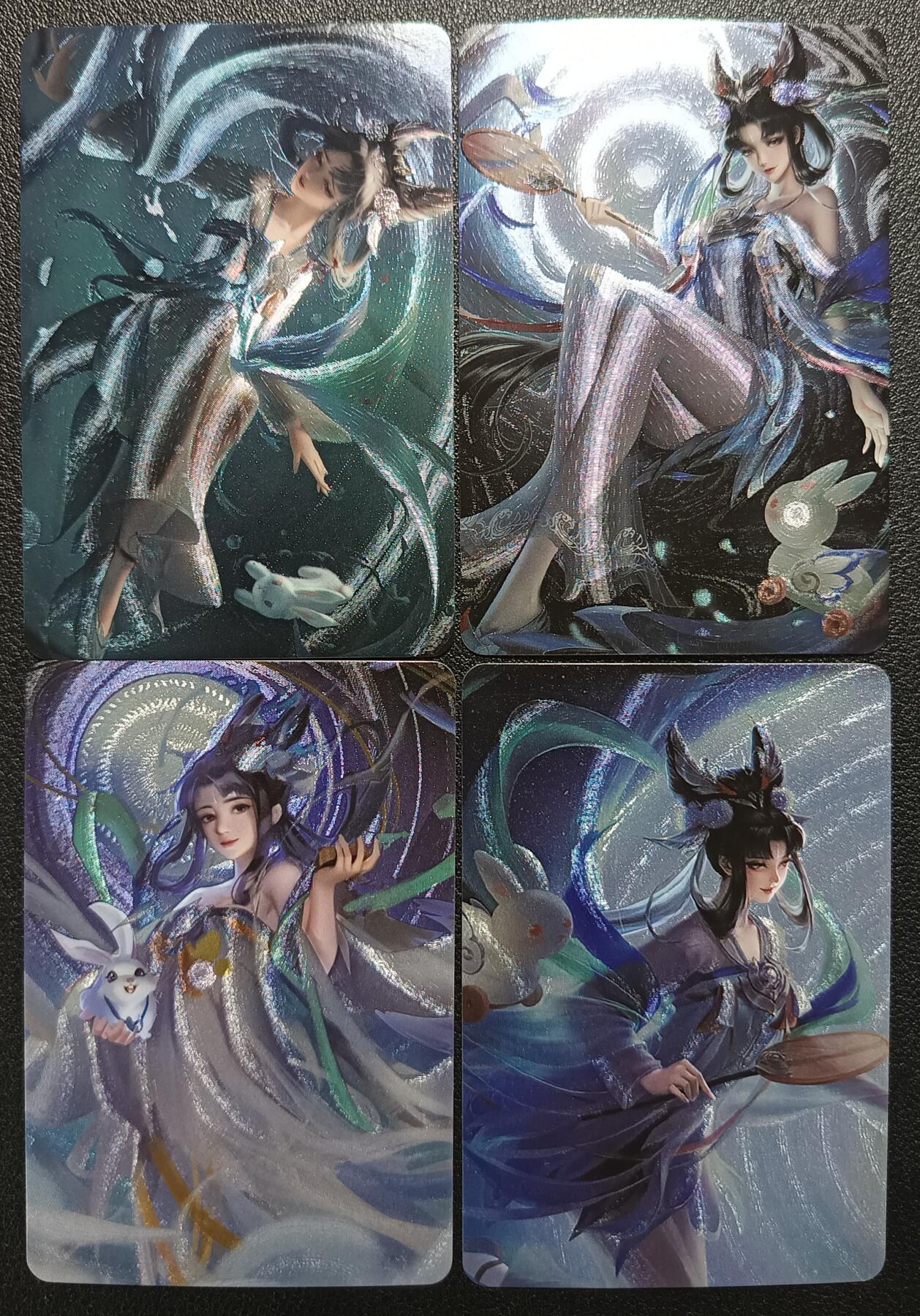 天玑星卡拍第一百零二期《7.7周一截拍》持续收拍收评中 满赠卡需备注 宁缺卡牌 中秋快乐 粗闪 四张