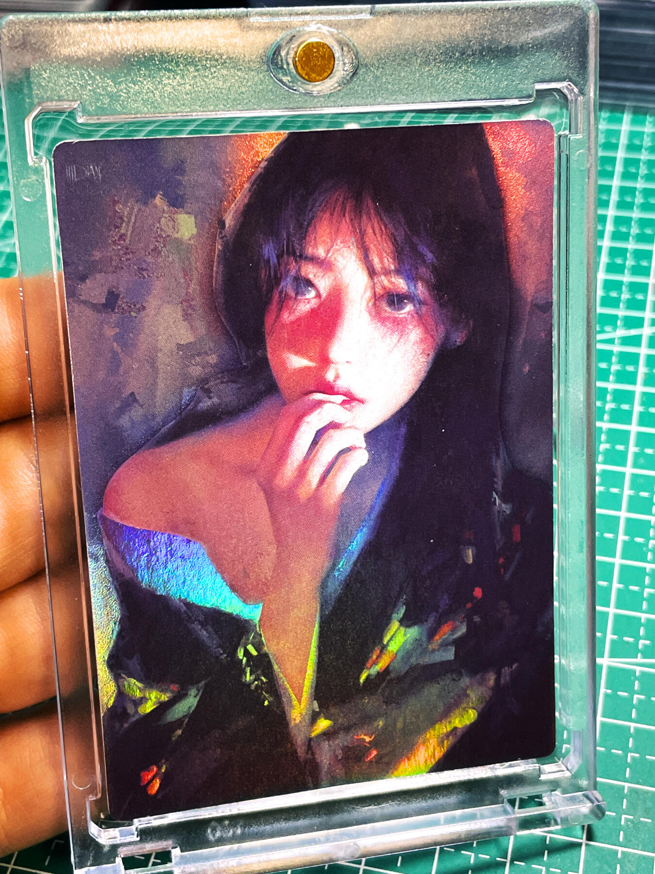 显眼宝22期 颜值精选·真 【带卡砖】众里寻她 在光里 很美的女朋友啦 一张 磨砂彩 63*88