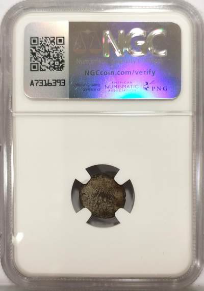 博洋堂世界钱币拍卖第129期（全场包邮） NGC AU55 柬埔寨1600-1860年“固”字小鸟2PE银币，打制清晰