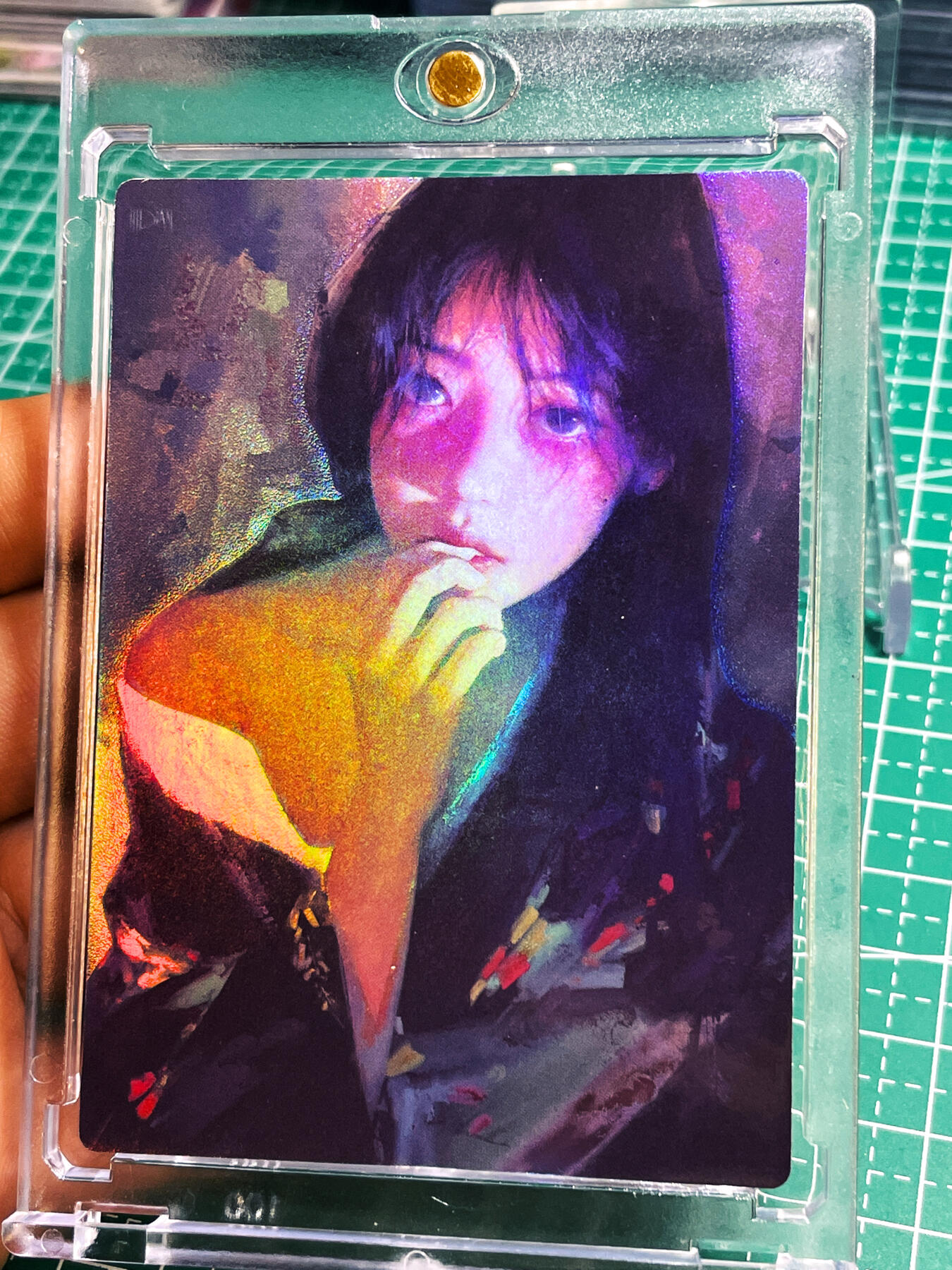 显眼宝22期 颜值精选·真 【带卡砖】众里寻她 在光里 很美的女朋友啦 一张 磨砂彩 63*88
