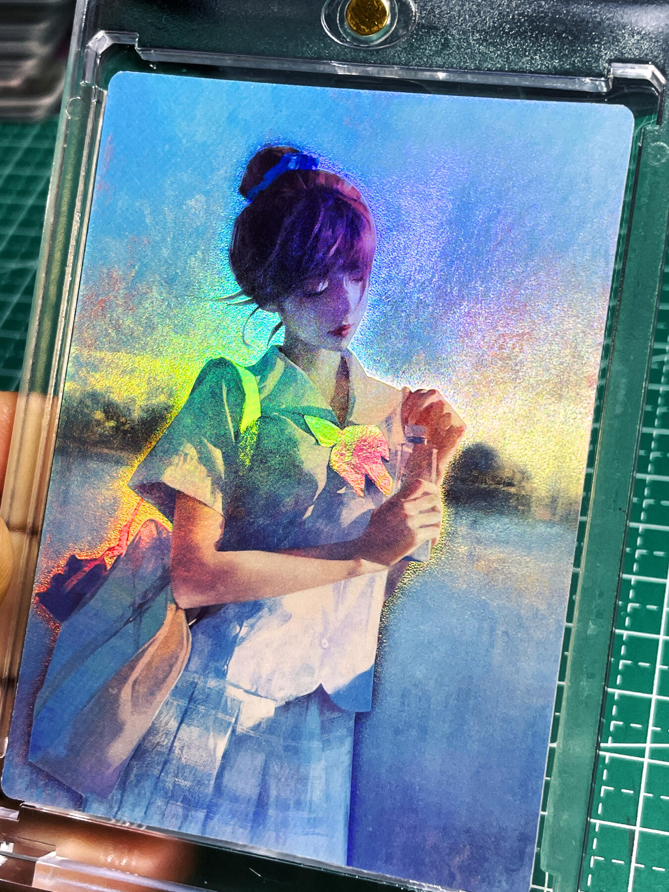 显眼宝22期 颜值精选·真 【带卡砖】众里寻她 在光里 很美的女朋友啦 一张  磨砂彩 63*88