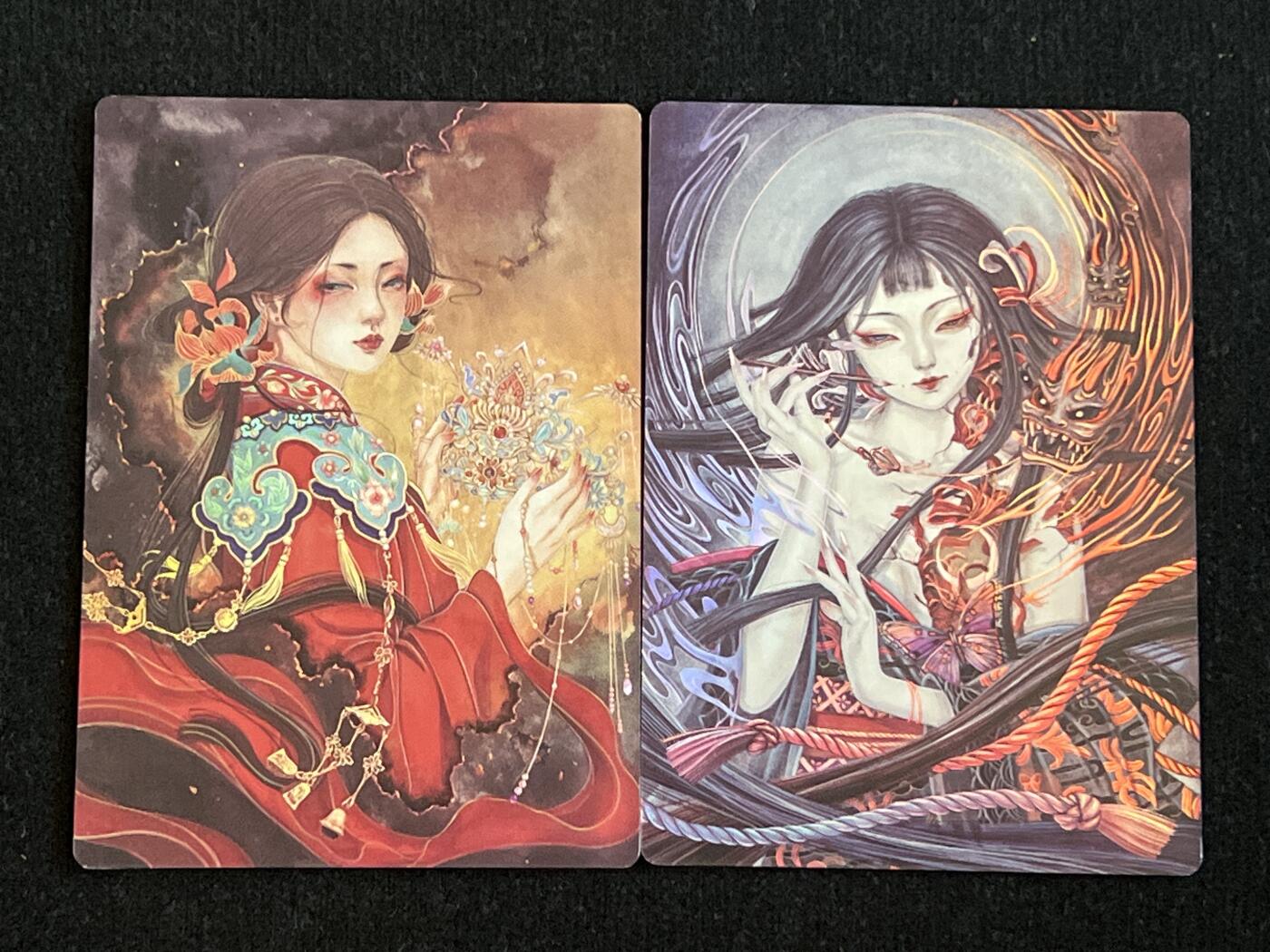 卡牌发烧友第7期（收拍品，各类国潮卡牌，不寄存，自制卡难免瑕疵，可能存在出厂瑕疵，品控介意勿拍！） 卡联社 浮生忘川 彩闪 