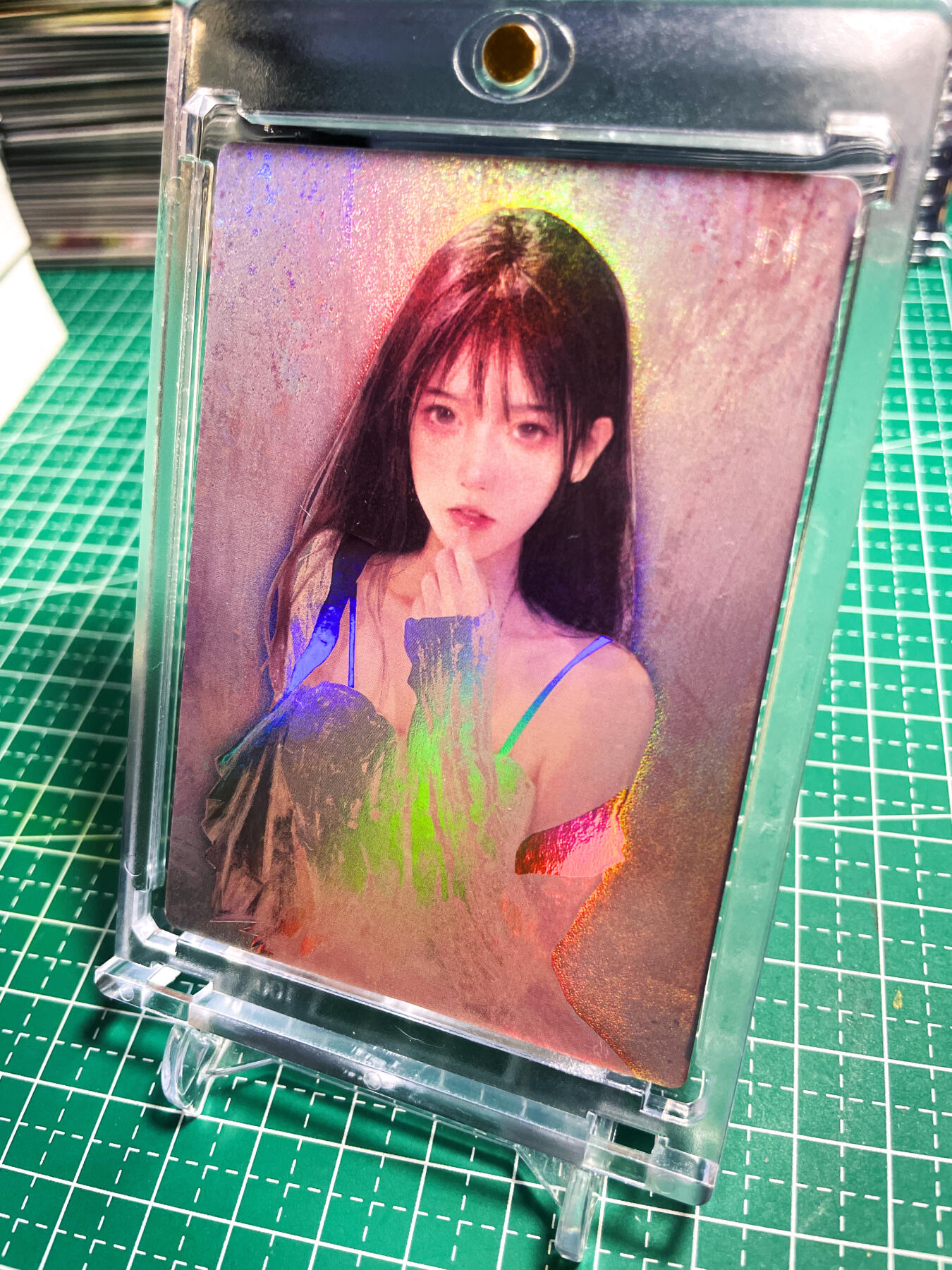 【带卡砖 】她在光里 超美女友 no.1 磨砂彩 63*88