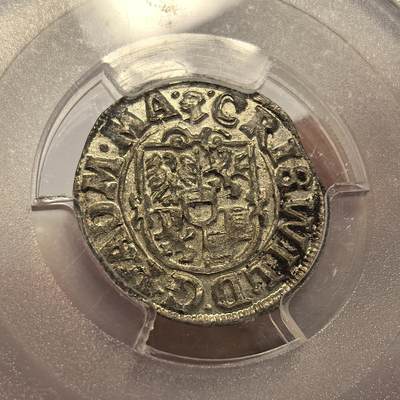 博洋堂世界钱币拍卖第129期（全场包邮） PCGS MS63 德国马格德堡1616年1/24泰勒银币，唯一冠军分！
