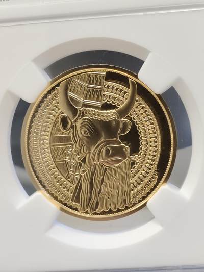 获奖奥地利2019年黄金魔力系列1美索不达米亚1/2盎司金币NGC-PF70