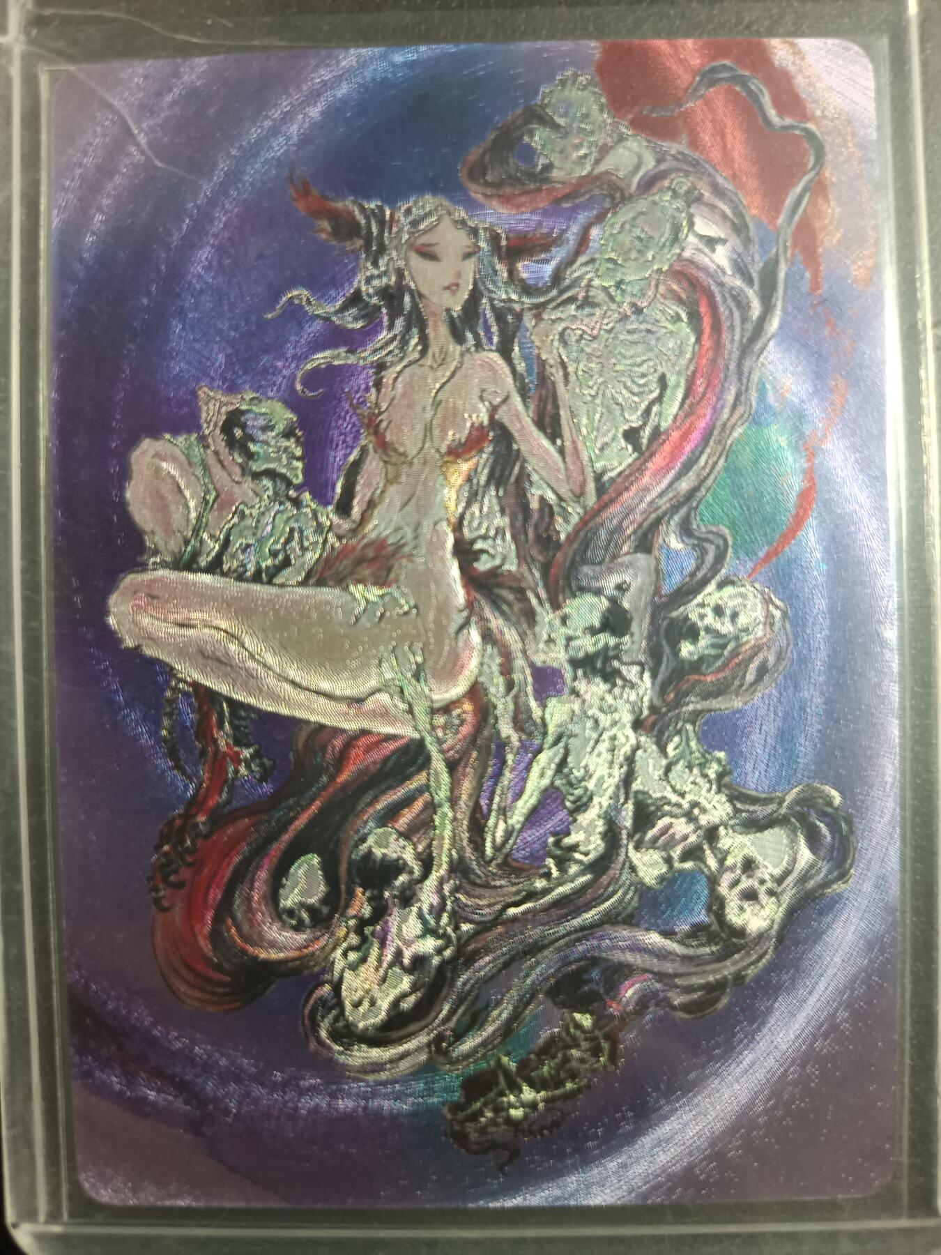 天玑星卡拍第一百零二期《7.7周一截拍》持续收拍收评中 满赠卡需备注 启读文化 九尾狐狸精 050/100 粗闪