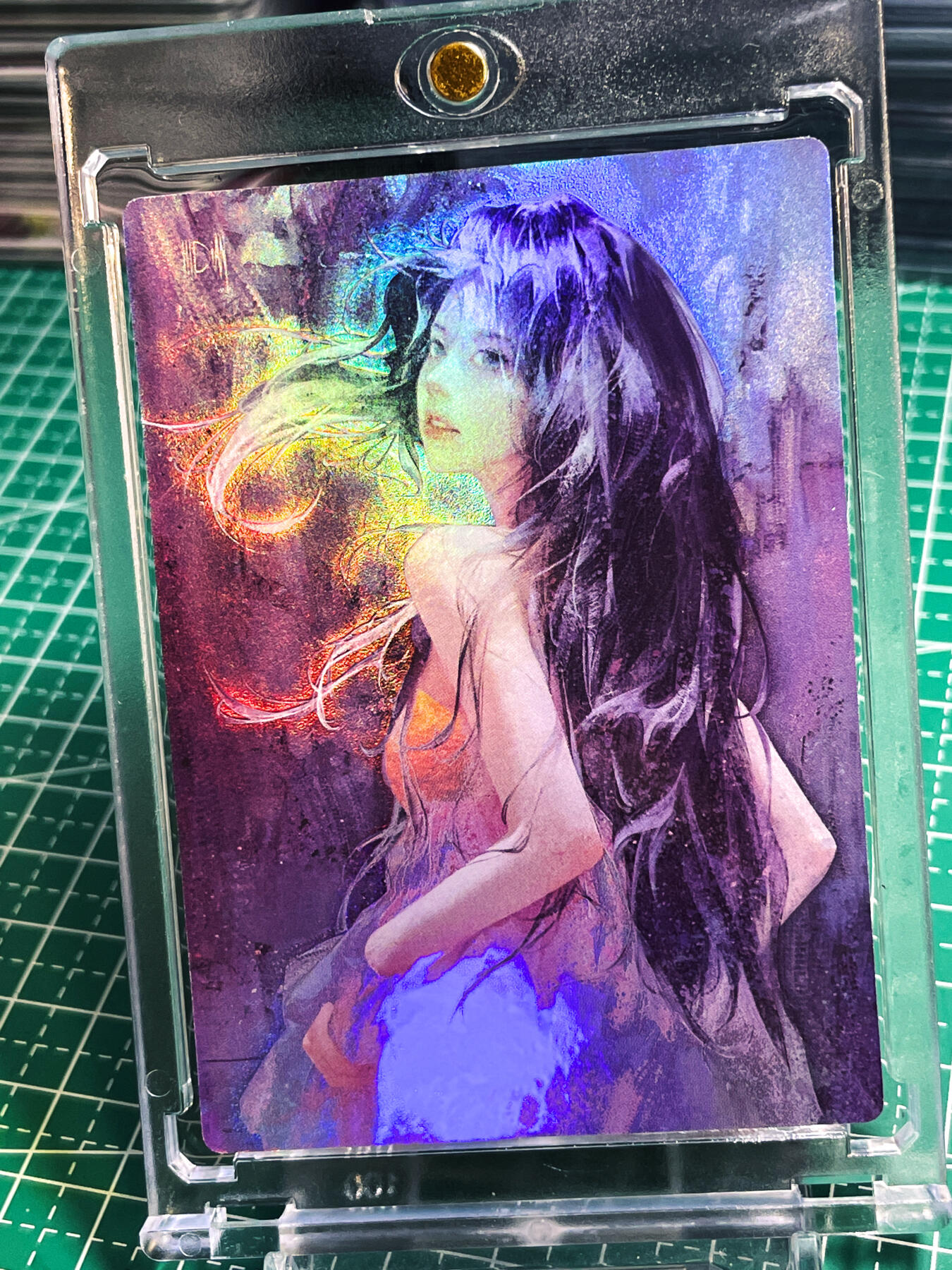 显眼宝22期 颜值精选·真 【带卡砖】我的瀑布长发女友～磨砂彩 63*88