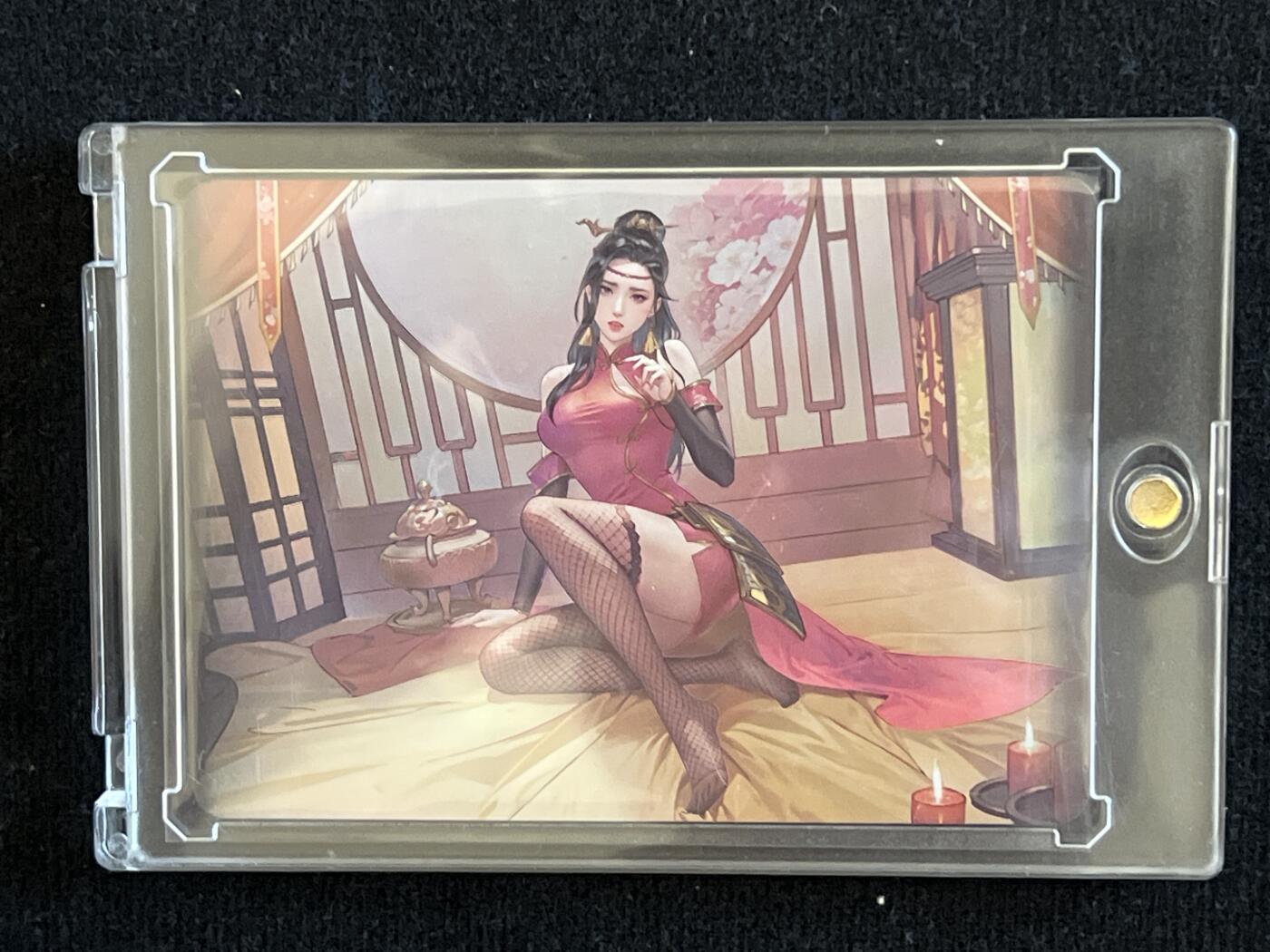 卡牌发烧友第7期（收拍品，各类国潮卡牌，不寄存，自制卡难免瑕疵，可能存在出厂瑕疵，品控介意勿拍！） 妹卡 古风 双面