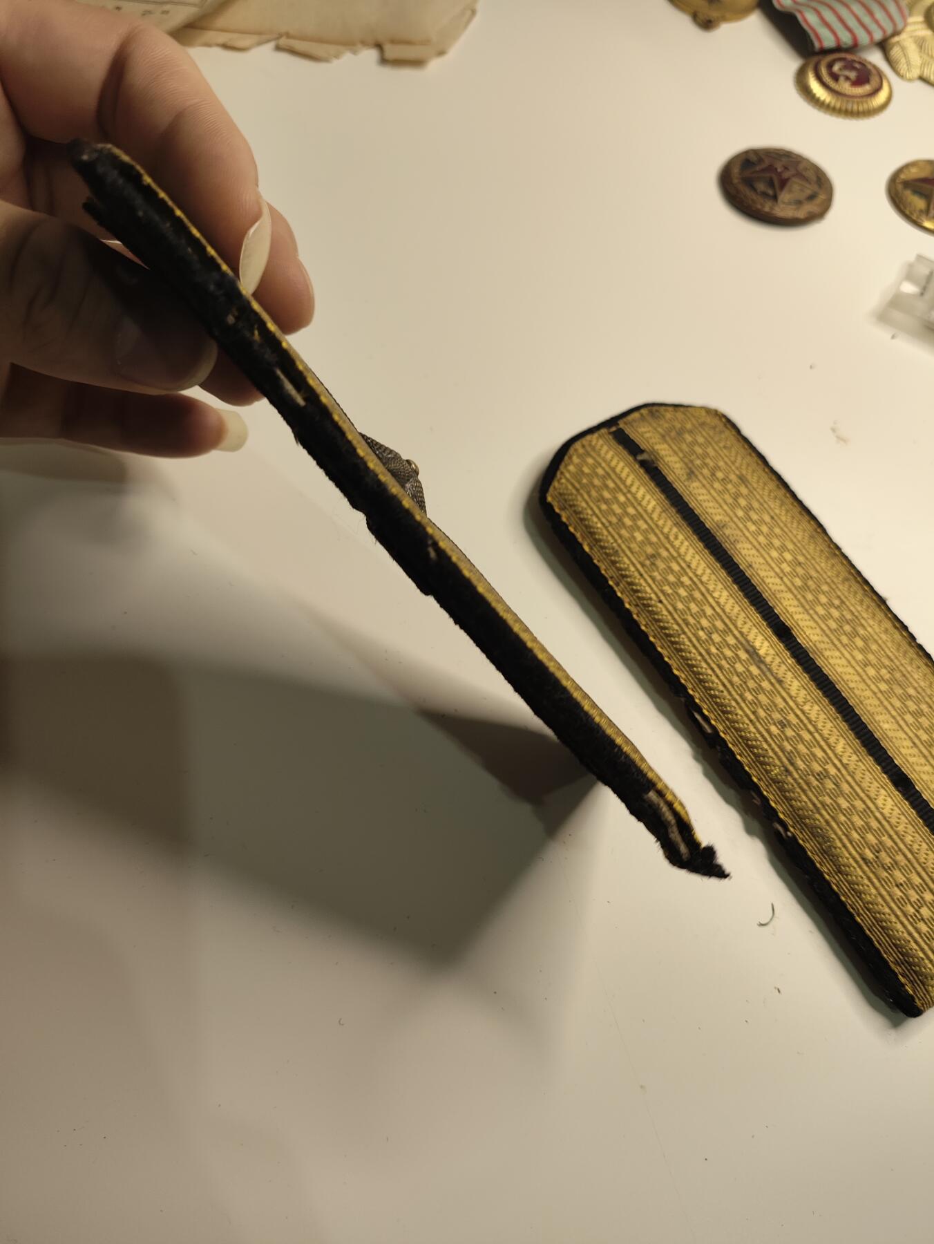新时代收藏徽章红藏拍卖(第二十二场)   海肩章一付 品相如图
