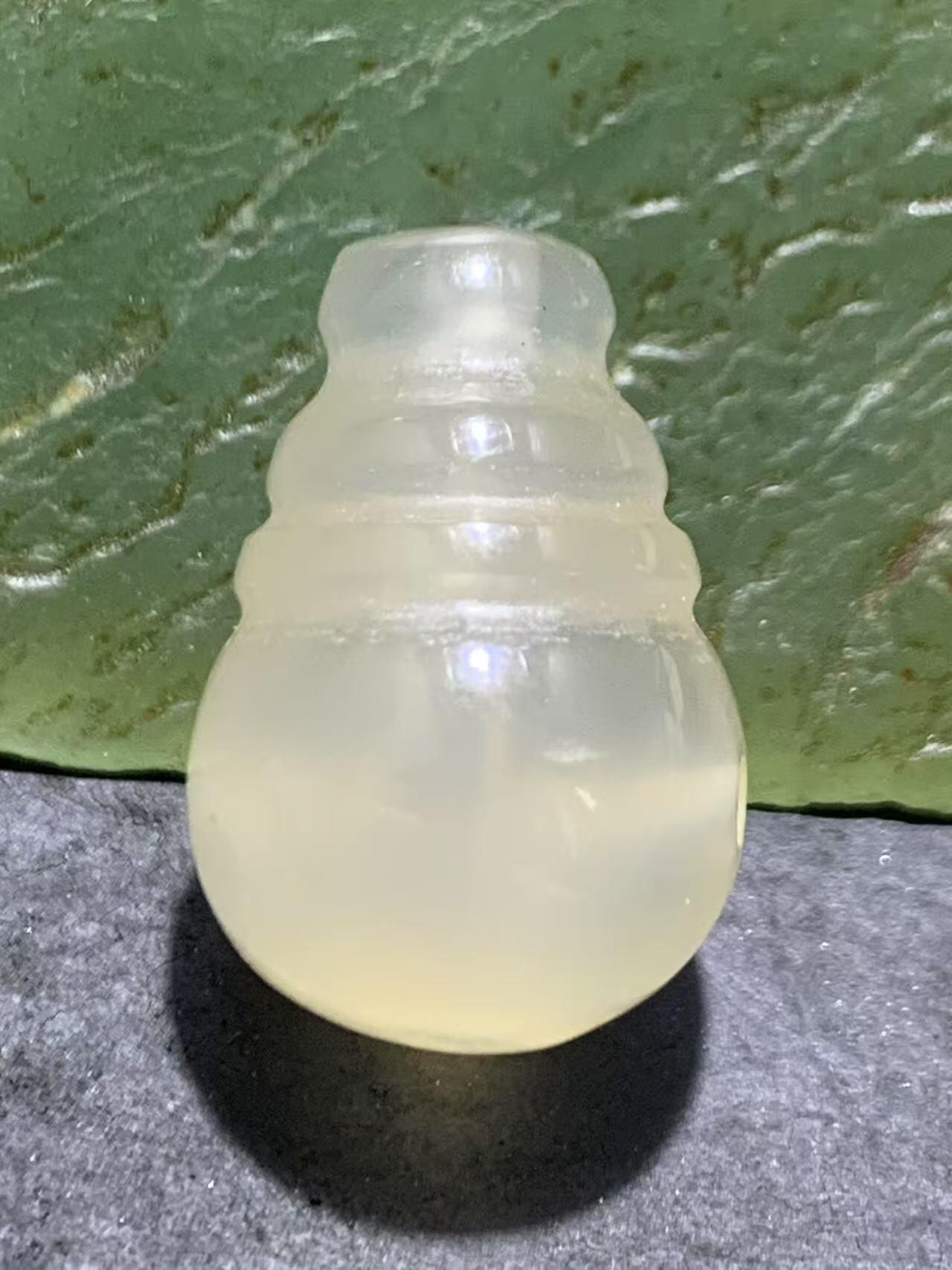 放福利！精美荔枝冻随形一体佛头三通一个，配串利器！