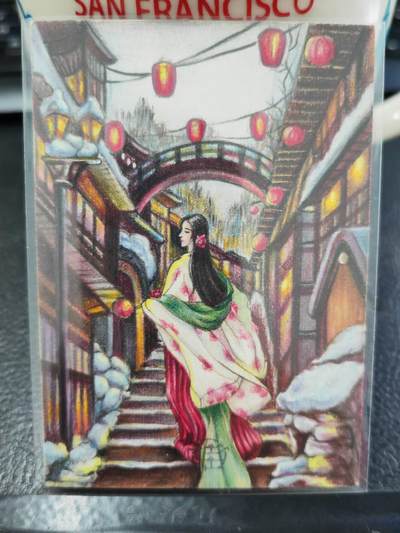 阳大大卡牌超级大甩拍第63期（周五晚上九点截拍，持续收拍品，进群福利早知道） - 【手绘卡】街角故事  画师:姜姜