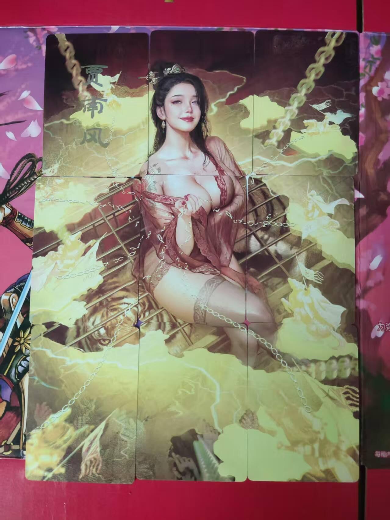 龙虎卡牌第四五场 （无佣金，满120包邮，欢迎送拍） 普卡9拼 焱卡 刷子 贾南风