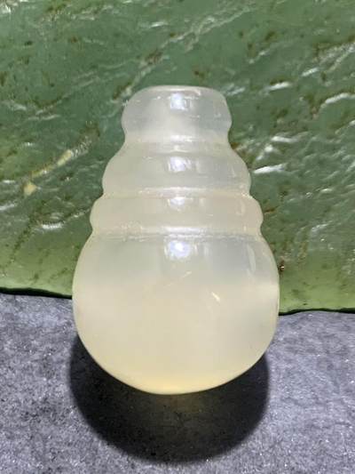 放福利！精美荔枝冻随形一体佛头三通一个，配串利器！ - 放福利！精美荔枝冻随形一体佛头三通一个，配串利器！