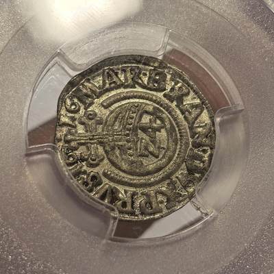 博洋堂世界钱币拍卖第129期（全场包邮） PCGS MS63 德国马格德堡1616年1/24泰勒银币，唯一冠军分！