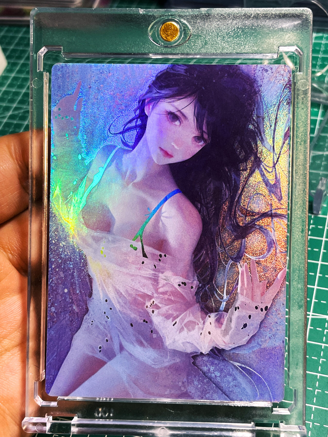 显眼宝22期 颜值精选·真 【带卡砖】众里寻她 在光里 很美的女朋友啦 一张 磨砂彩 63*88