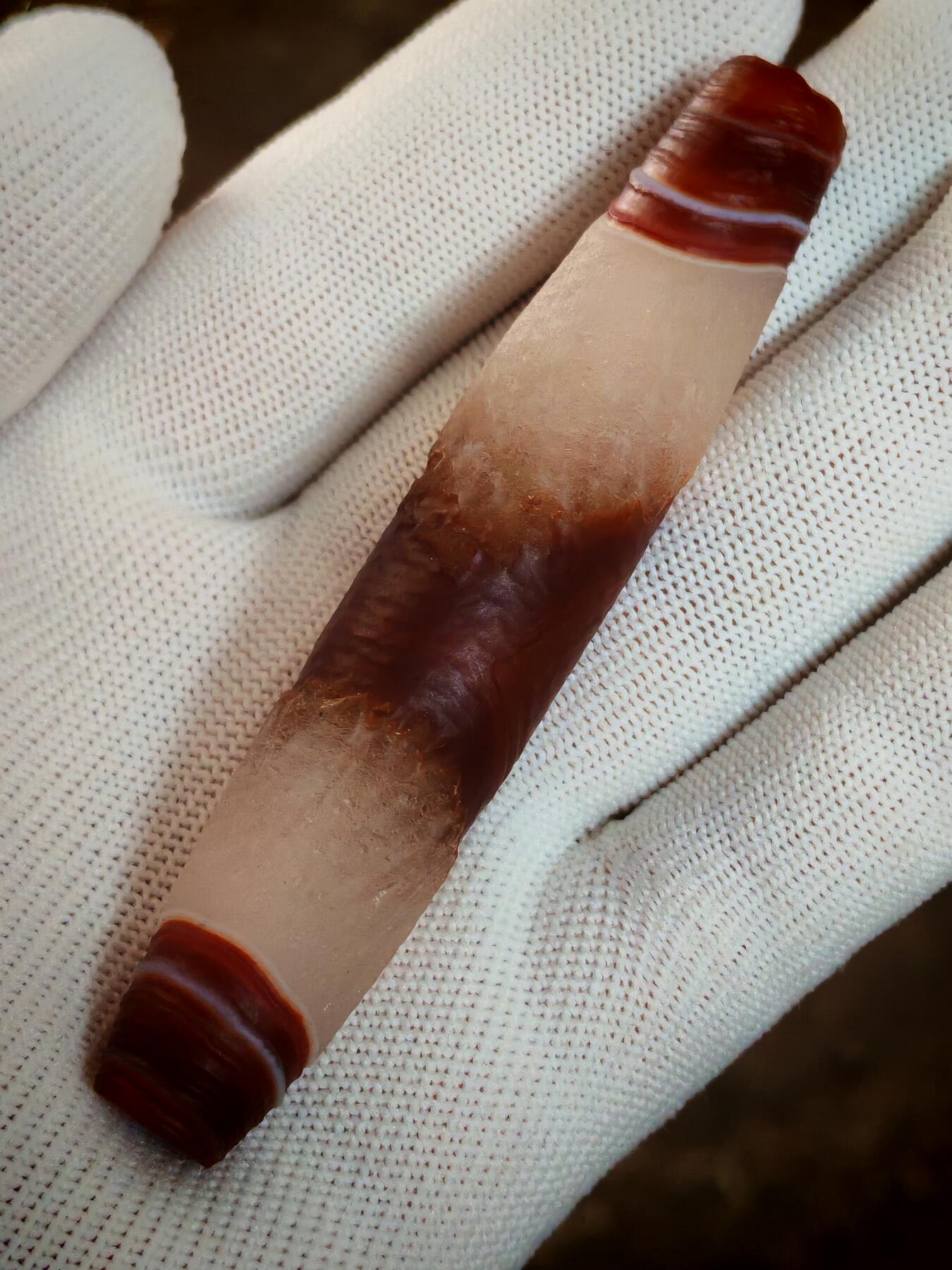 ❤️药师玛瑙天珠(38030)尺寸89*17mm重量41.2g