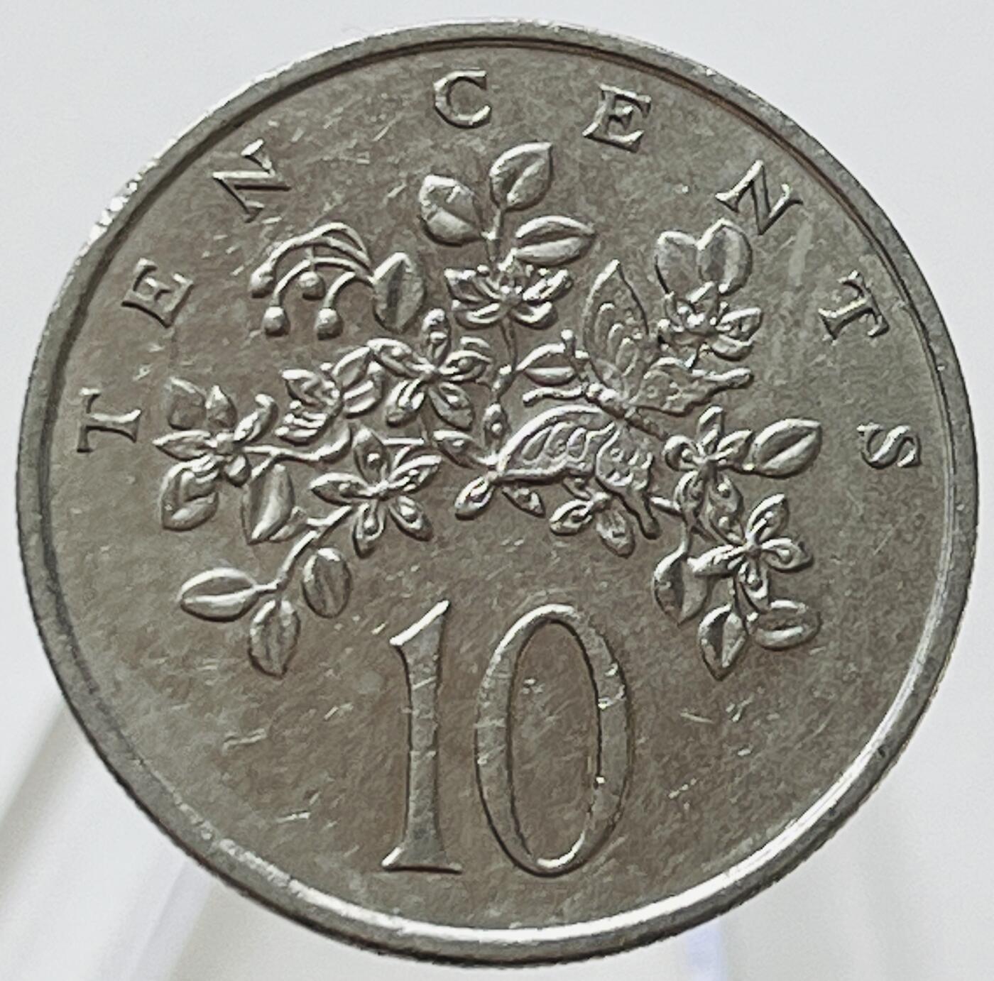 神仙姐姐-中外币专场13 1982年牙买加10分