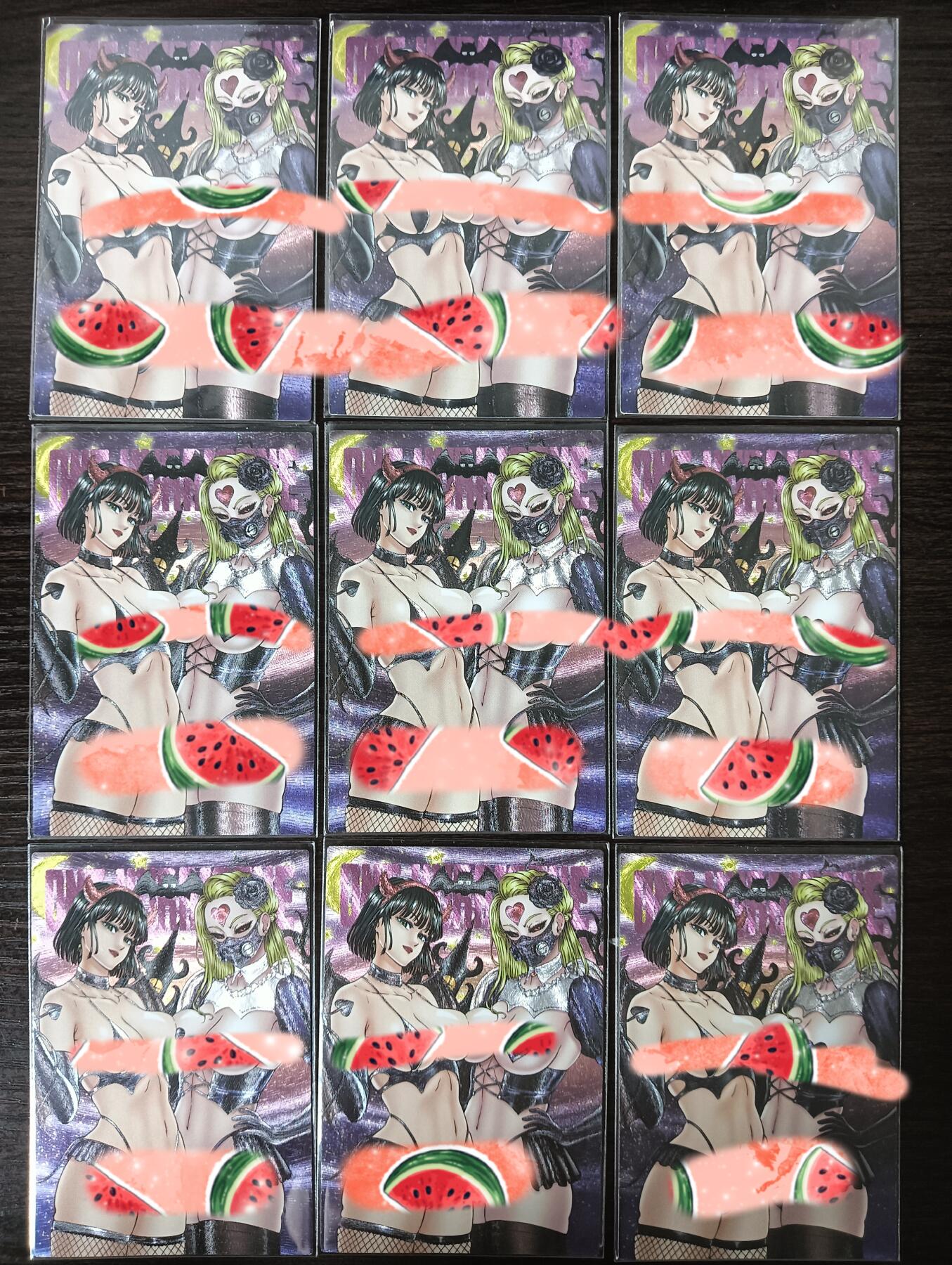 花开卡拍第29期（品控勿拍!!!拍品不寄存，运费5元，自制卡难免瑕疵，可能存在轻微撞角爆边等出厂瑕疵，品控介意勿拍！） 藏无缺 璇哥 邪恶吹雪9宫 粗闪 节日女友既视感