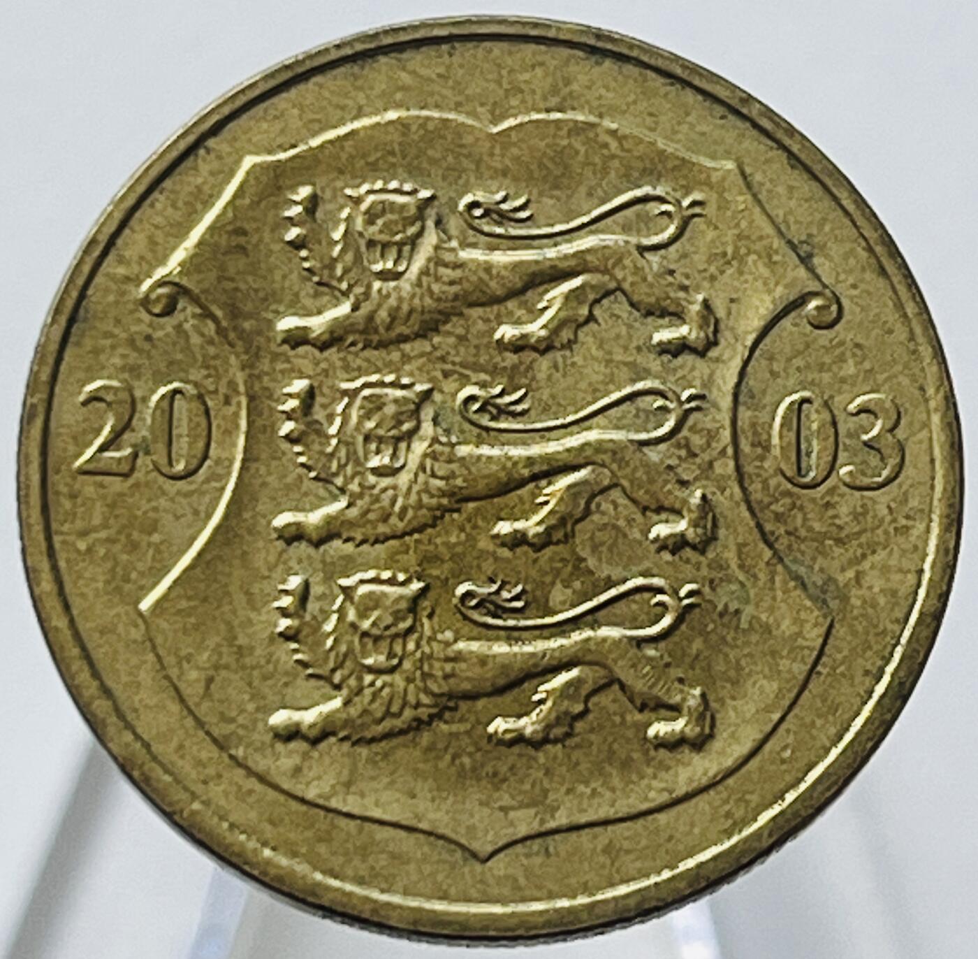 神仙姐姐-中外币专场13 2003年爱沙尼亚1克朗