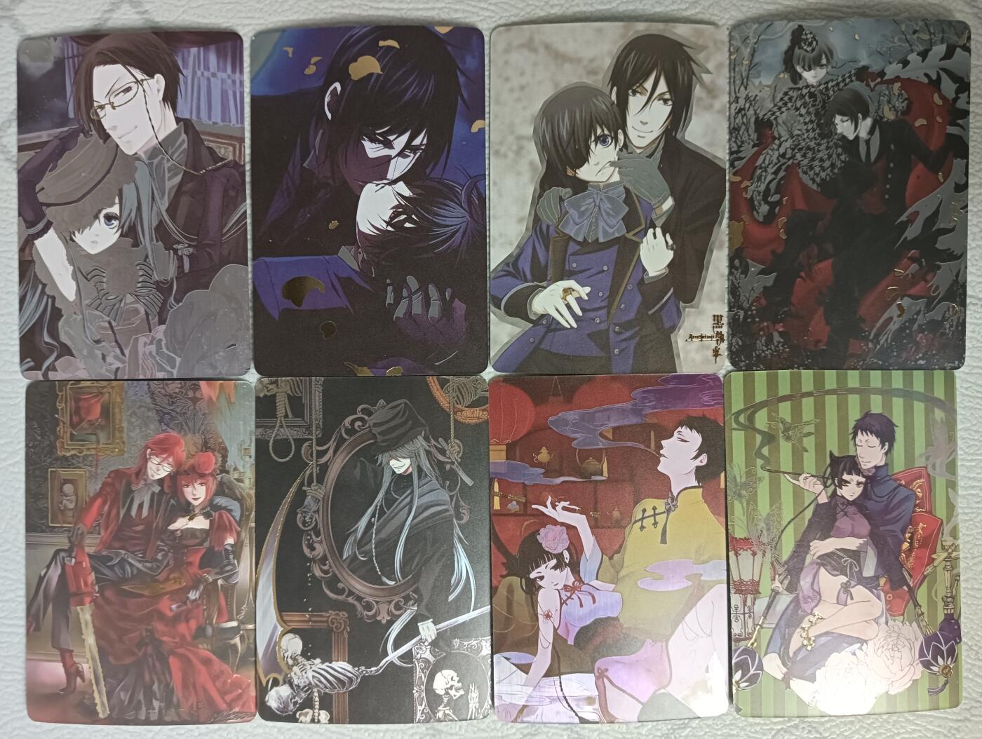 花开卡拍第29期（品控勿拍!!!拍品不寄存，运费5元，自制卡难免瑕疵，可能存在轻微撞角爆边等出厂瑕疵，品控介意勿拍！） 不知道IP8张
