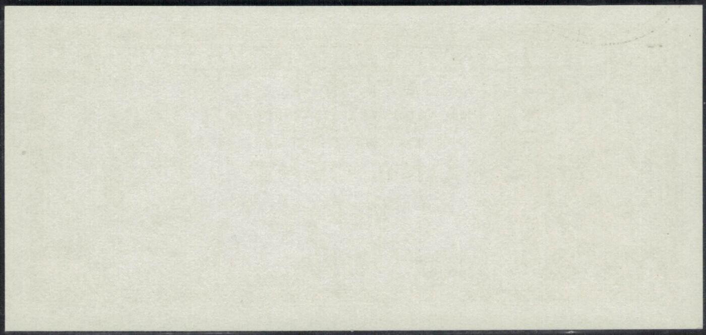 香港政府1986年至1992年壹分(1分) 单面印刷 签名4 P-325d 实物图 UNC