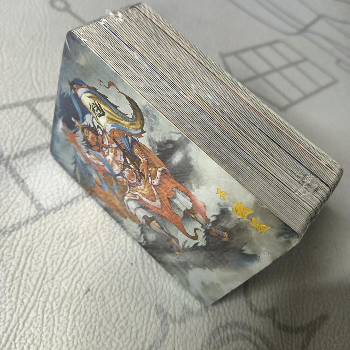 花开卡拍第29期（品控勿拍!!!拍品不寄存，运费5元，自制卡难免瑕疵，可能存在轻微撞角爆边等出厂瑕疵，品控介意勿拍！） 百里卡牌 魔神水浒 第1弹全粗，未拆封品相未知介意勿拍