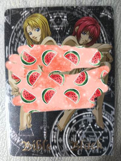 花开卡拍第31期（7月20号周日截拍，品控勿拍!!!拍品不寄存，运费5元，自制卡难免瑕疵，可能存在轻微撞角爆边等出厂瑕疵，品控介意勿拍！） - 猴子动漫满赠艺术版a 黑暗圣经 粗闪
