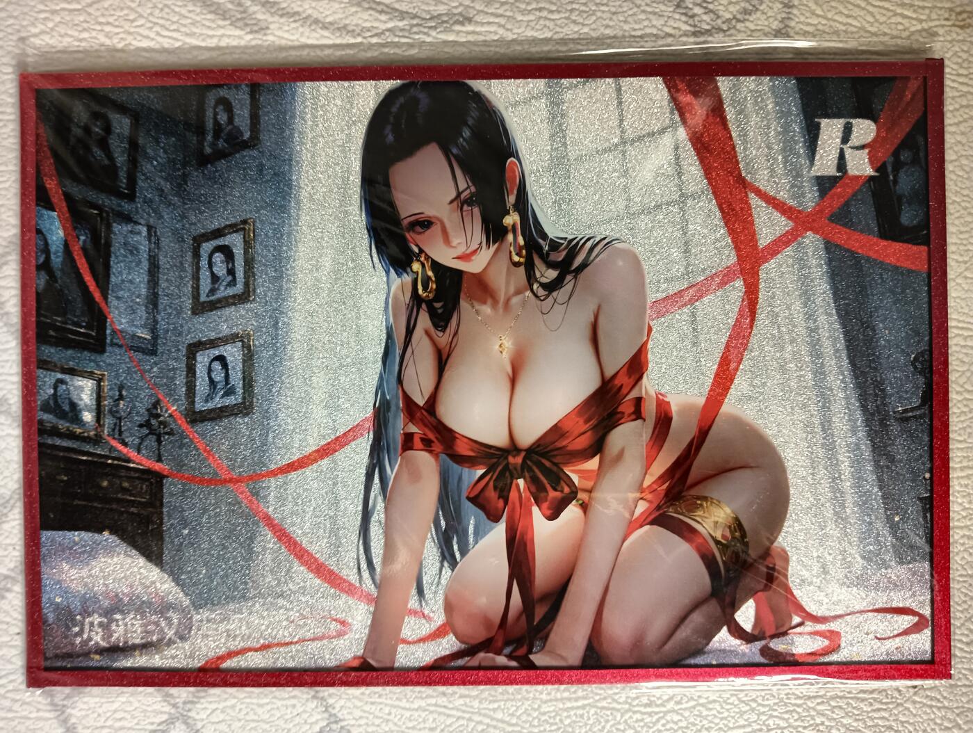 花开卡拍第29期（品控勿拍!!!拍品不寄存，运费5元，自制卡难免瑕疵，可能存在轻微撞角爆边等出厂瑕疵，品控介意勿拍！） 女神A5大卡，超级绝美漂亮，运损不赔无法售后介意勿拍