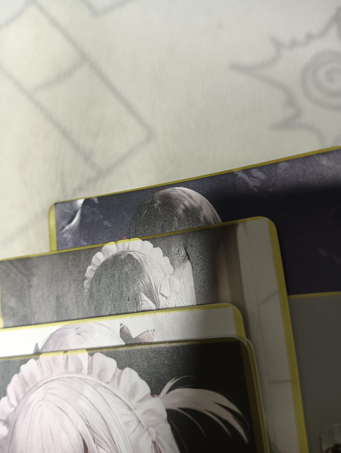 花开卡拍第29期（品控勿拍!!!拍品不寄存，运费5元，自制卡难免瑕疵，可能存在轻微撞角爆边等出厂瑕疵，品控介意勿拍！） 妹卡9张，卡背艺术，有卡背划痕瑕疵介意勿拍